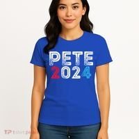 Pete 2024 Gift Pete For President Buttigieg Vote Gift Women's T-Shirt thumb 4