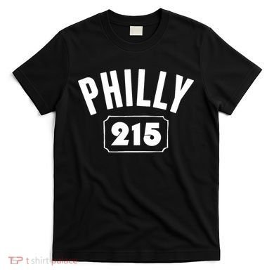 Philly 215 Philly Pride Area Code Workout T-Shirt