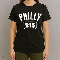 Philly 215 Philly Pride Area Code Workout T-Shirt thumb 4