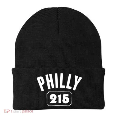 Philly 215 Philly Pride Area Code Workout Beanie