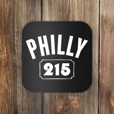 Philly 215 Philly Pride Area Code Workout Coaster