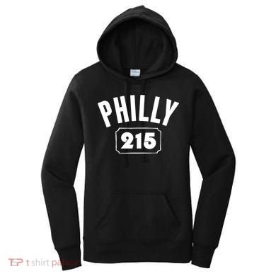 Philly 215 Philly Pride Area Code Workout Women's Hoodie