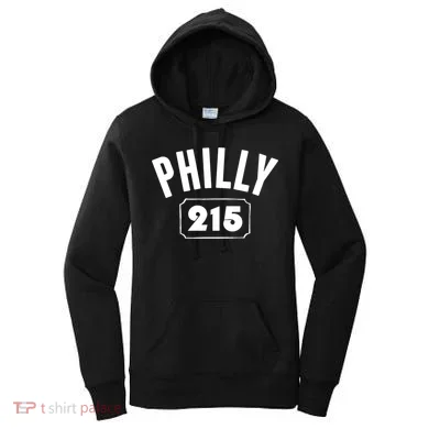 Philly 215 Philly Pride Area Code Workout Women's Hoodie