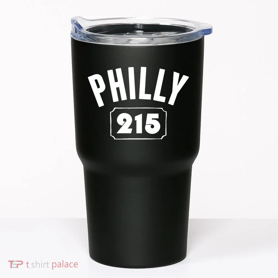 Philly 215 Philly Pride Area Code Workout Tumbler