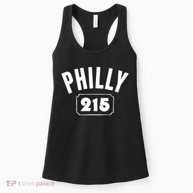 Philly 215 Philly Pride Area Code Workout Women's Tank Top