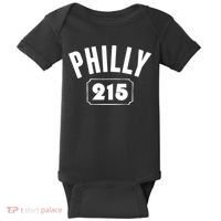 Philly 215 Philly Pride Area Code Workout Baby Bodysuit thumb 0