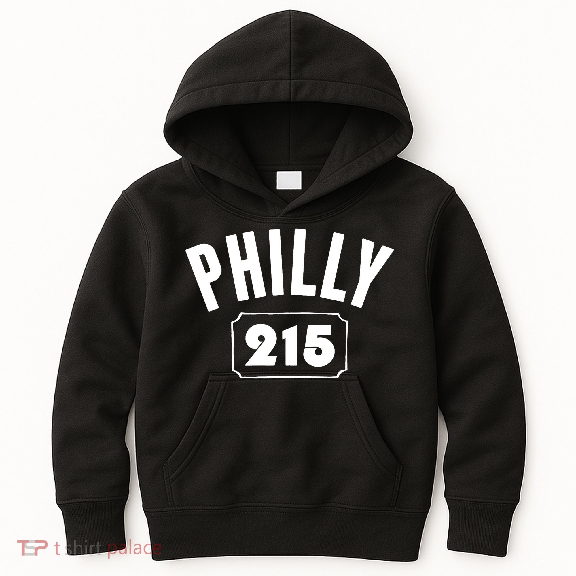 Philly 215 Philly Pride Area Code Workout Kids Hoodie