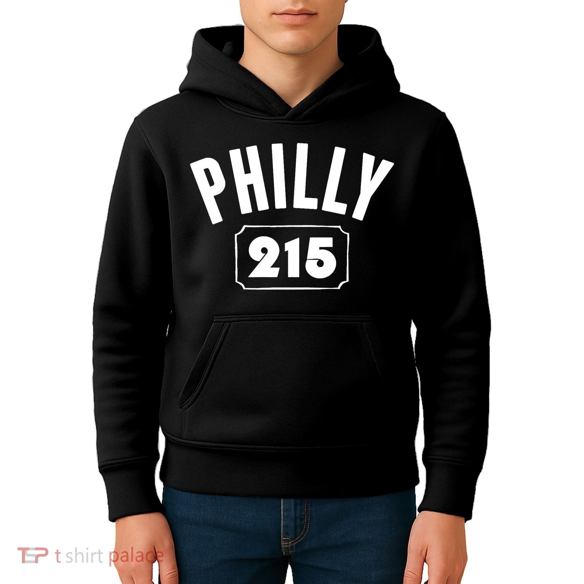 Philly 215 Philly Pride Area Code Workout Kids Hoodie