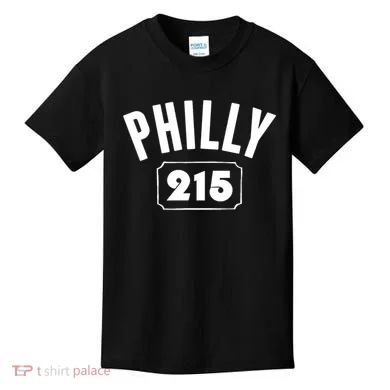 Philly 215 Philly Pride Area Code Workout Kids T-Shirt