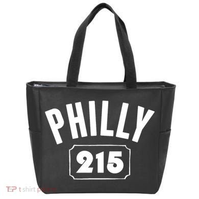 Philly 215 Philly Pride Area Code Workout Tote Bag