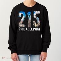 Philadelphia 215 Philly 215 Skyline Area Code Women's Sweatshirt thumb 0