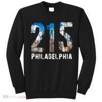 Philadelphia 215 Philly 215 Skyline Area Code Sweatshirt thumb 0