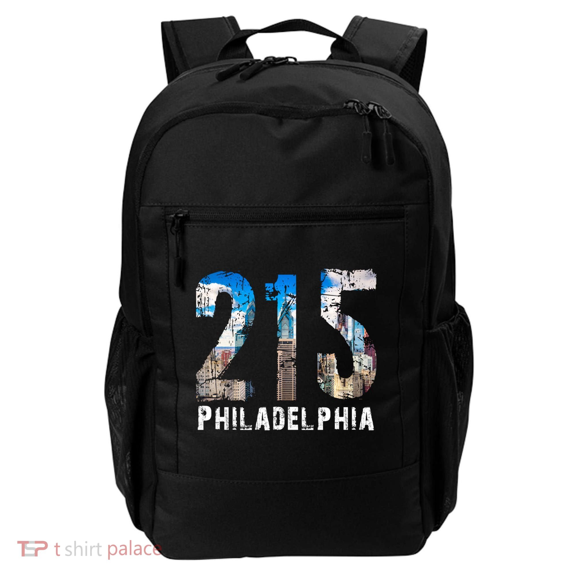 Philadelphia 215 Philly 215 Skyline Area Code Backpack