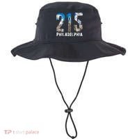 Philadelphia 215 Philly 215 Skyline Area Code Bucket Hat thumb 0