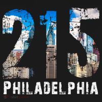 Philadelphia 215 Philly 215 Skyline Area Code Mousepad thumb 1