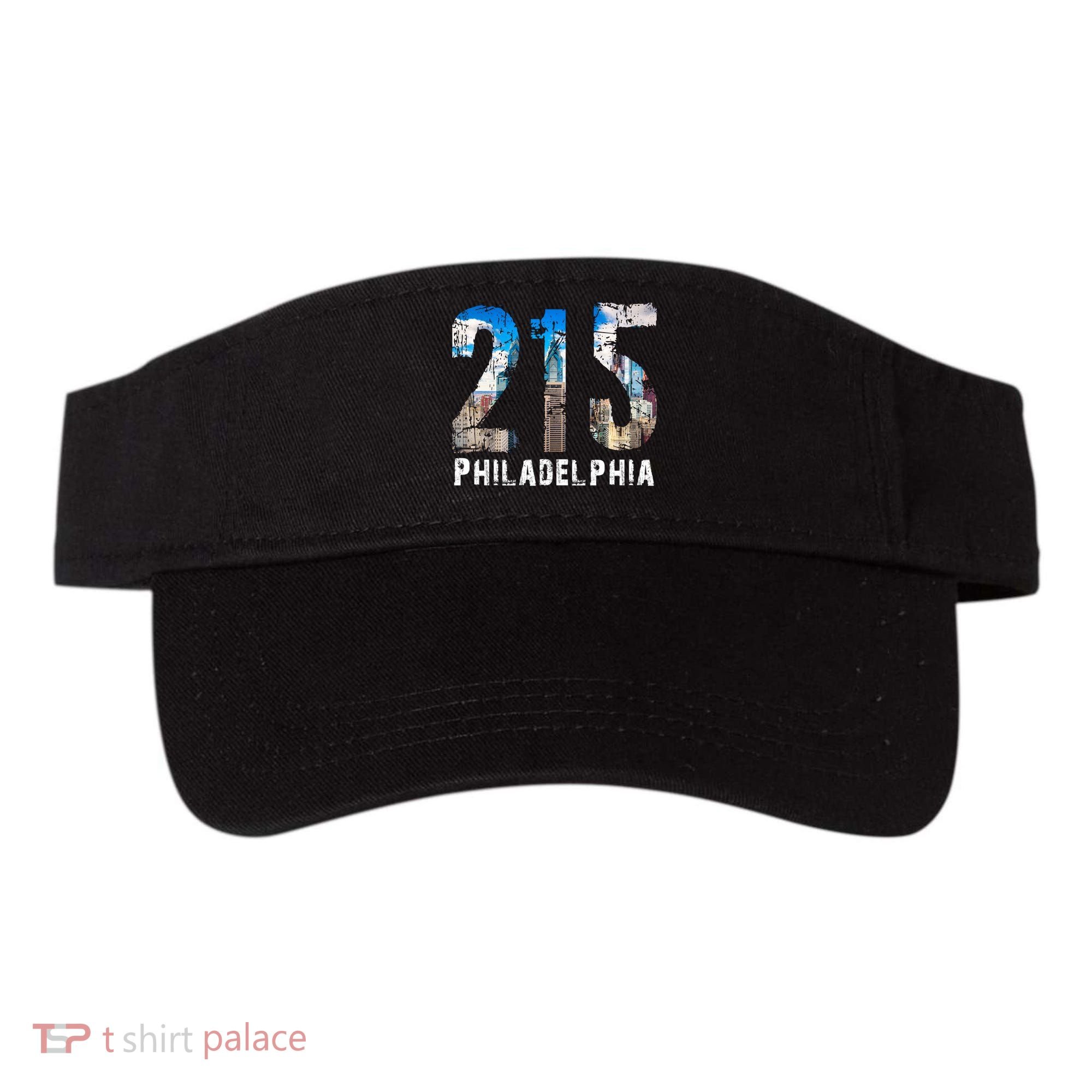 Philadelphia 215 Philly 215 Skyline Area Code Visor