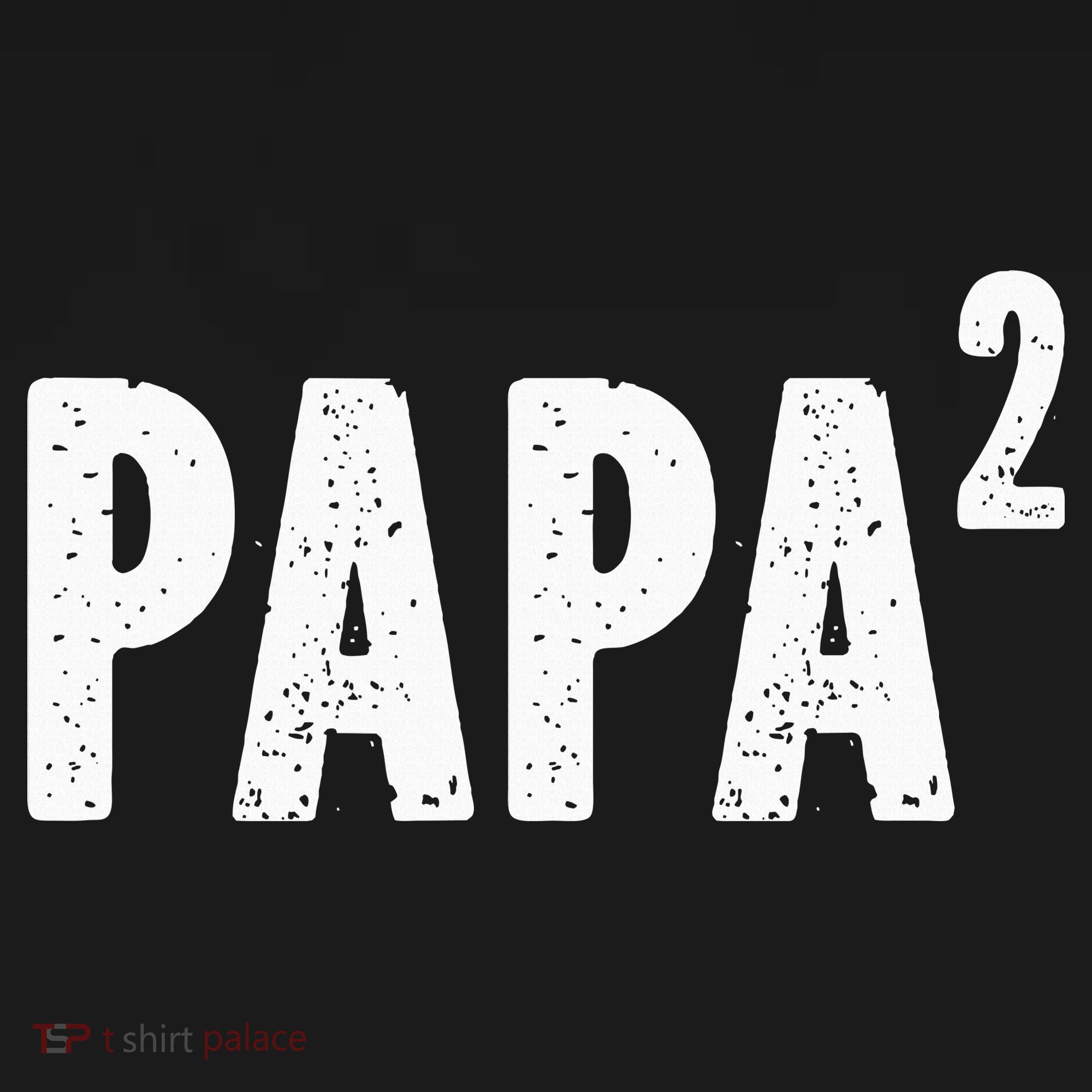 Papa 2 Papa Squared For Grandpa From Granddaughter Grandson Kids Sweatshirt