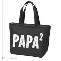Papa 2 Papa Squared For Grandpa From Granddaughter Grandson Tote Bag thumb 3
