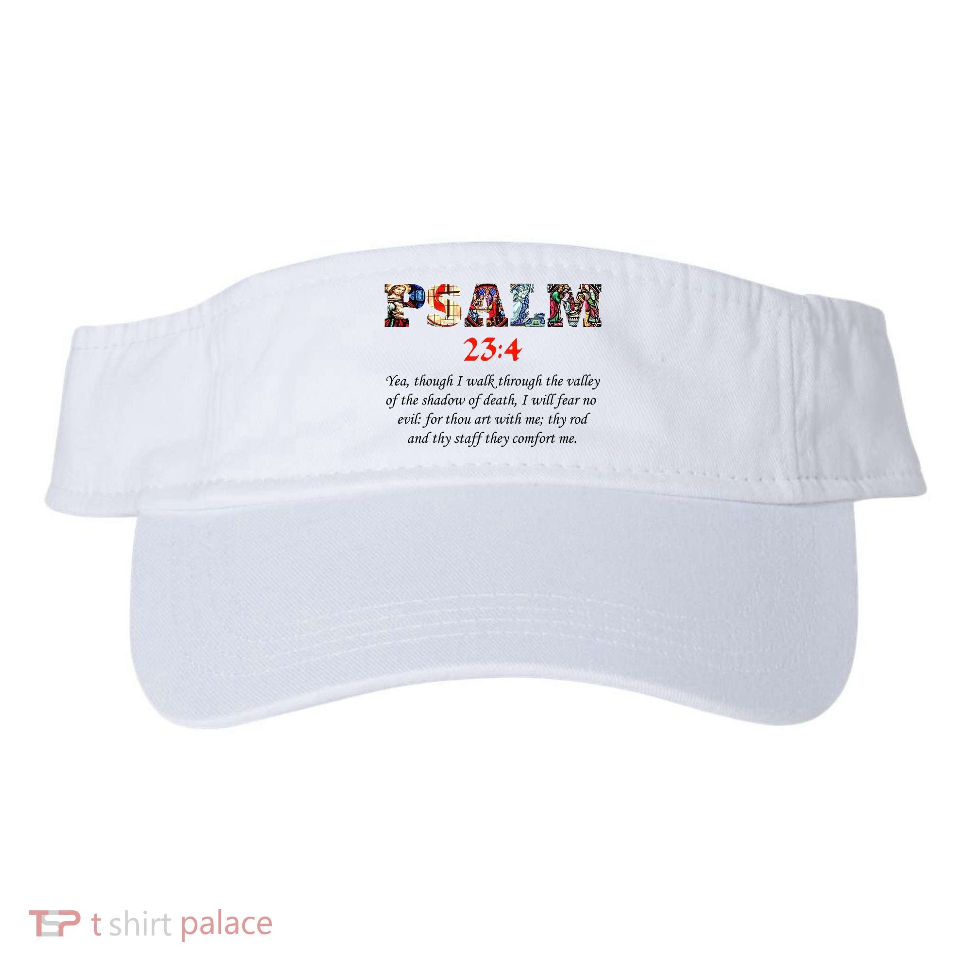 PSALM 23:4 Christin Bible Quote Visor