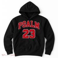 Psalm 23 Retro Sneakerhead Christian Bible Jesus Hoodie thumb 0