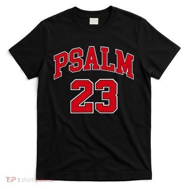 Psalm 23 Retro Sneakerhead Christian Bible Jesus T-Shirt