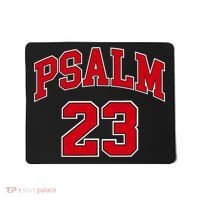 Psalm 23 Retro Sneakerhead Christian Bible Jesus Mousepad thumb 0