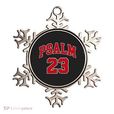 Psalm 23 Retro Sneakerhead Christian Bible Jesus Ornament