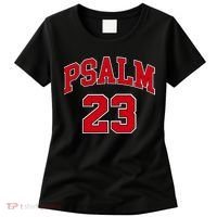 Psalm 23 Retro Sneakerhead Christian Bible Jesus Women's T-Shirt thumb 0