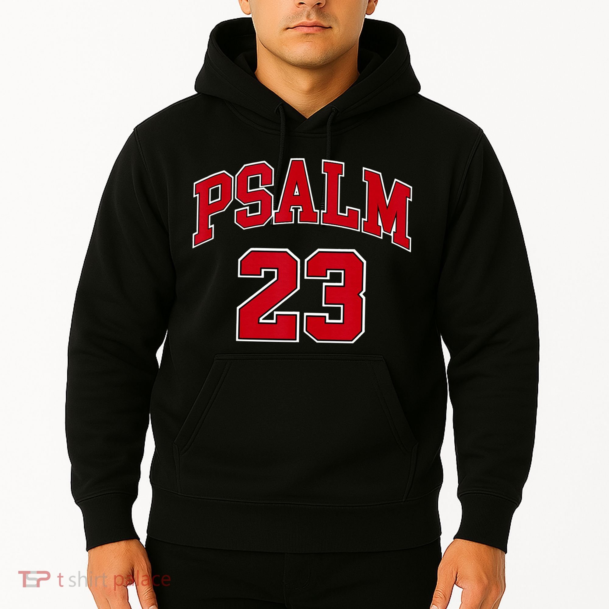 Psalm 23 Retro Sneakerhead Christian Bible Jesus Hoodie