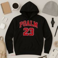 Psalm 23 Retro Sneakerhead Christian Bible Jesus Hoodie thumb 3