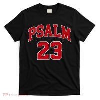 Psalm 23 Retro Sneakerhead Christian Bible Jesus T-Shirt thumb 0