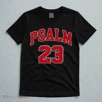 Psalm 23 Retro Sneakerhead Christian Bible Jesus T-Shirt thumb 5