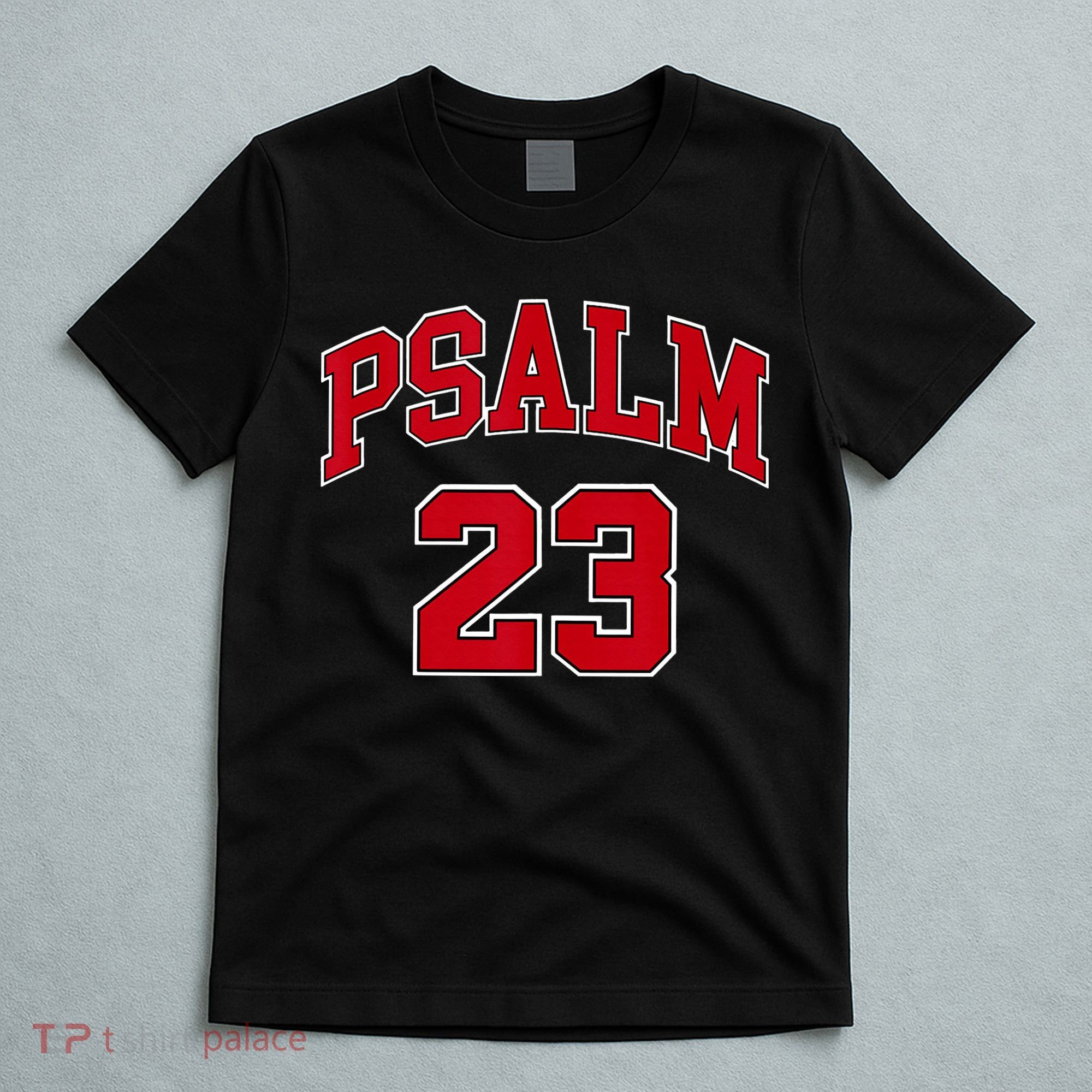Psalm 23 Retro Sneakerhead Christian Bible Jesus T-Shirt