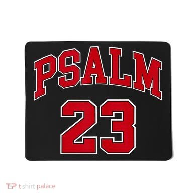 Psalm 23 Retro Sneakerhead Christian Bible Jesus Mousepad