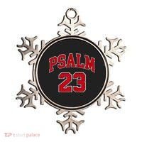 Psalm 23 Retro Sneakerhead Christian Bible Jesus Ornament thumb 0