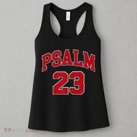 Psalm 23 Retro Sneakerhead Christian Bible Jesus Women's Tank Top thumb 3