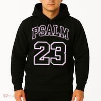 Psalm 23 Retro Sneakerhead Christian Bible Jesus Hoodie thumb 2