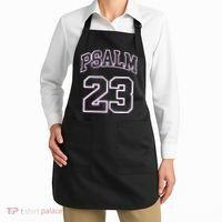 Psalm 23 Retro Sneakerhead Christian Bible Jesus Apron thumb 2