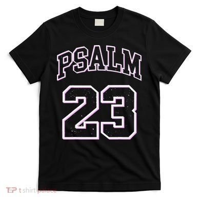 Psalm 23 Retro Sneakerhead Christian Bible Jesus T-Shirt