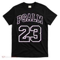 Psalm 23 Retro Sneakerhead Christian Bible Jesus T-Shirt thumb 0