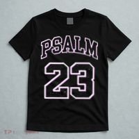 Psalm 23 Retro Sneakerhead Christian Bible Jesus T-Shirt thumb 5