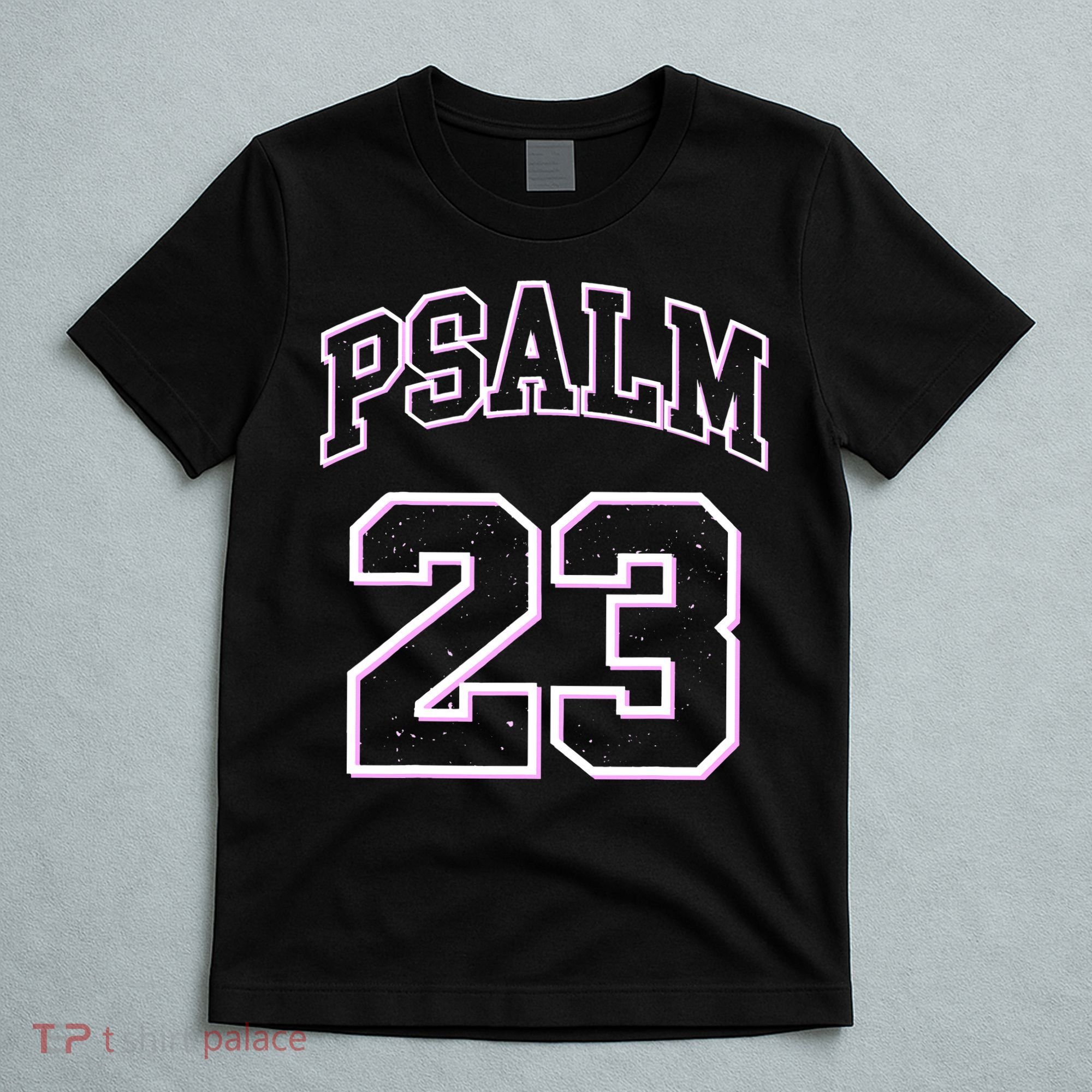 Psalm 23 Retro Sneakerhead Christian Bible Jesus T-Shirt