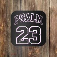 Psalm 23 Retro Sneakerhead Christian Bible Jesus Coaster thumb 0
