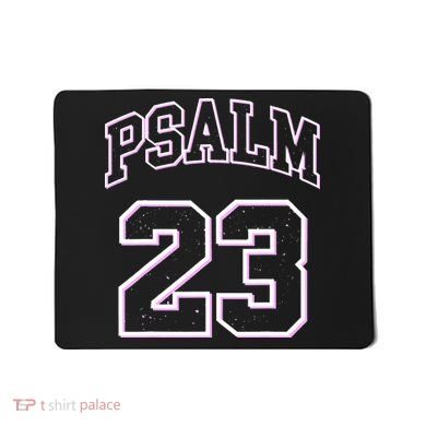 Psalm 23 Retro Sneakerhead Christian Bible Jesus Mousepad