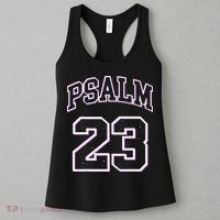 Psalm 23 Retro Sneakerhead Christian Bible Jesus Women's Tank Top thumb 3