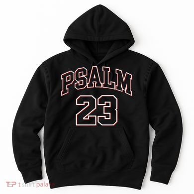 Psalm 23 Retro Sneakerhead Christian Bible Jesus Hoodie