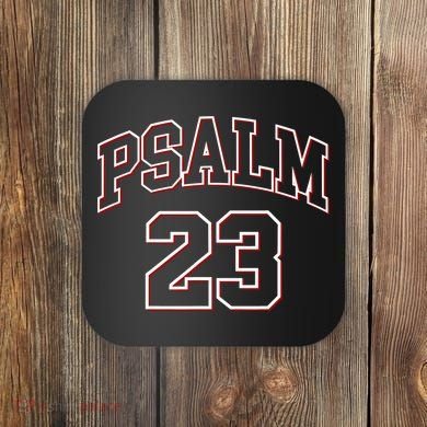 Psalm 23 Retro Sneakerhead Christian Bible Jesus Coaster