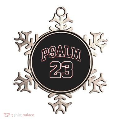 Psalm 23 Retro Sneakerhead Christian Bible Jesus Ornament