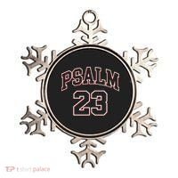 Psalm 23 Retro Sneakerhead Christian Bible Jesus Ornament thumb 0