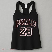 Psalm 23 Retro Sneakerhead Christian Bible Jesus Women's Tank Top thumb 3